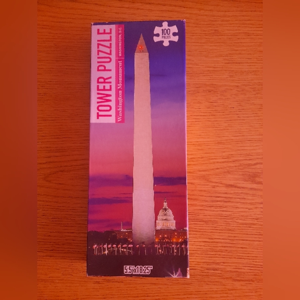 Tower Puzzle Washington Monument 100 Pieces
